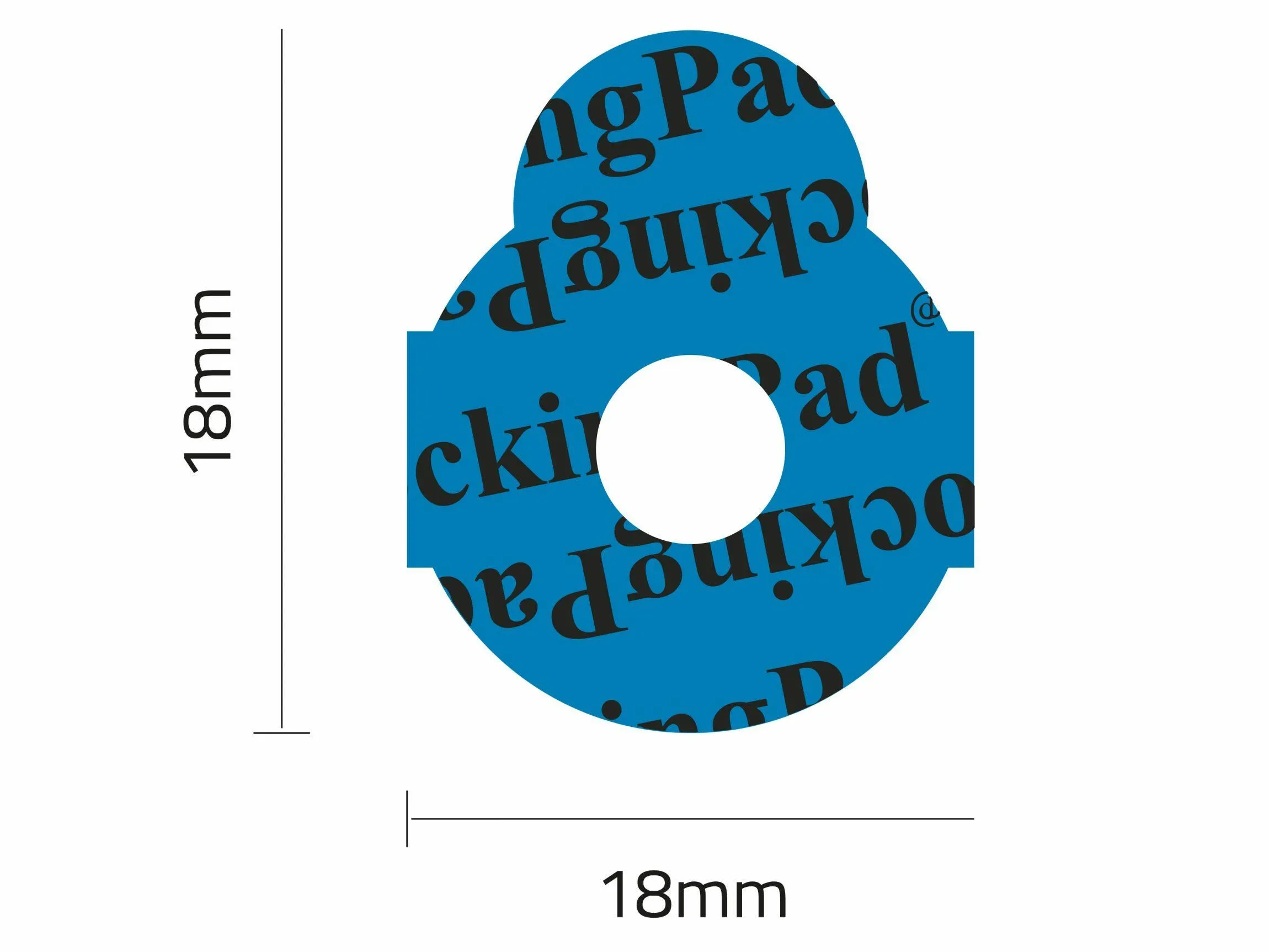 Blocking Pad Digital 18 1000