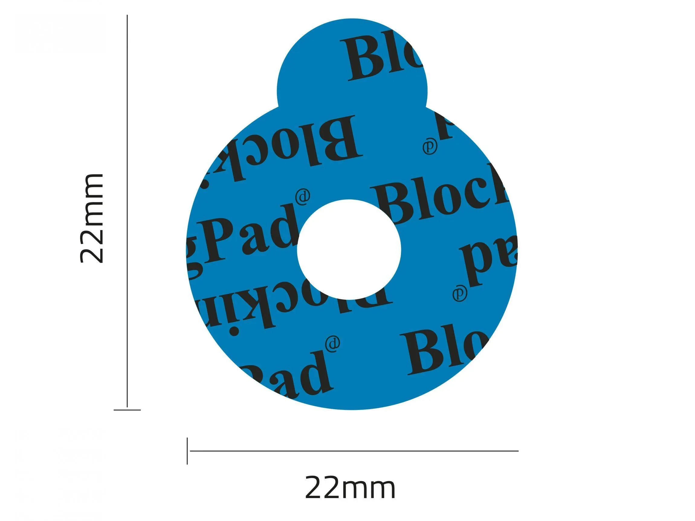 Blocking Pad Digital 22 1000