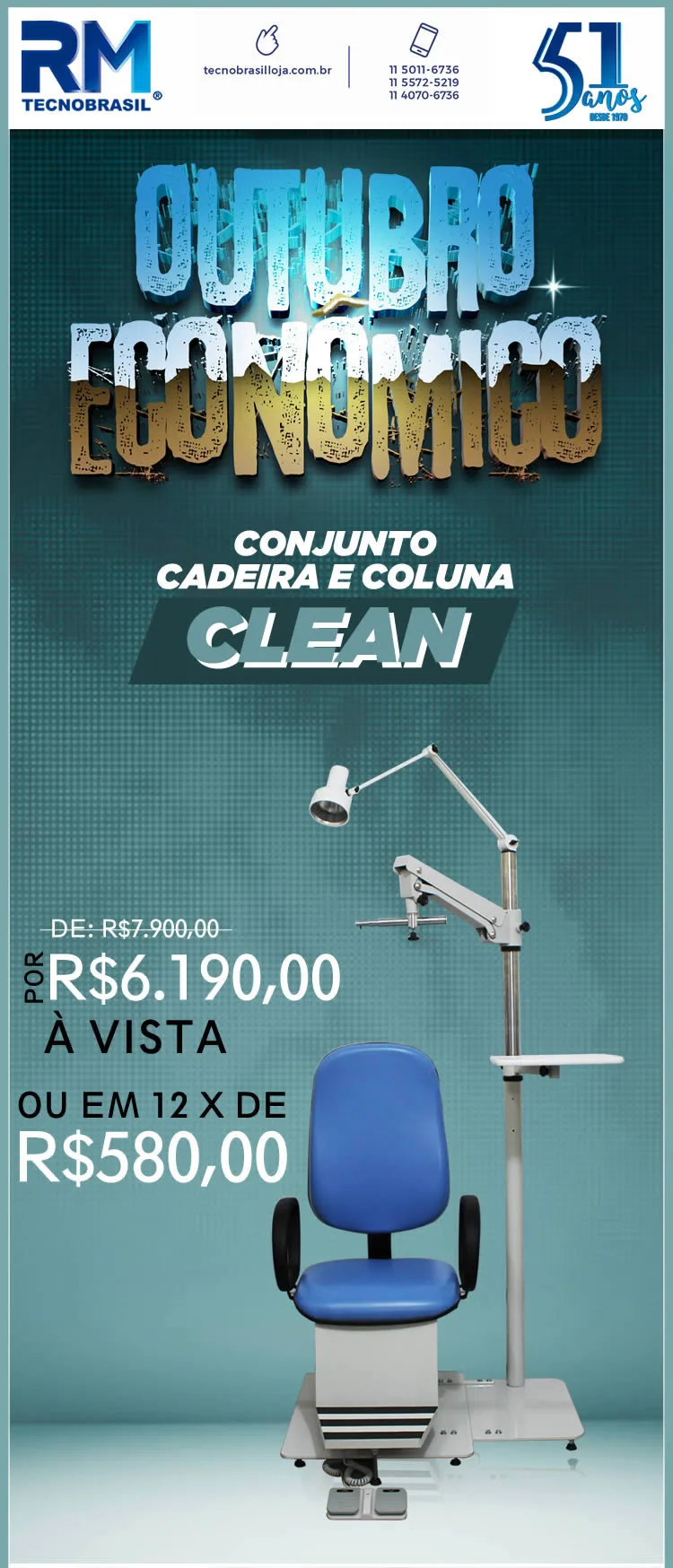Cadeira e Coluna