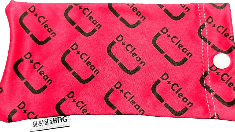 Glasses Bag D+ Clean Rosa - Pack 5 unidades