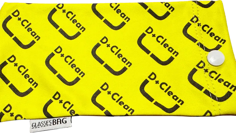 Glasses Bag D+ Clean Amarelo - Pack 5 unidades