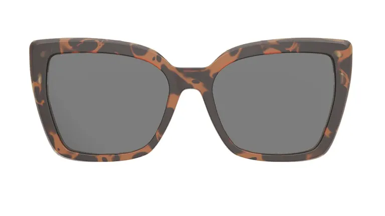 Clip on para HB Swtich 0403 Quadrado Classical Havana Gray Polarized