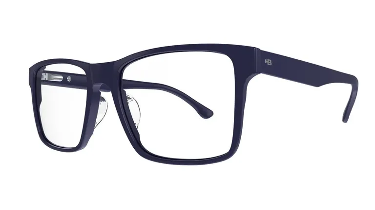Óculos de Grau HB 0458 Matte Night Blue Lente 5,4 cm