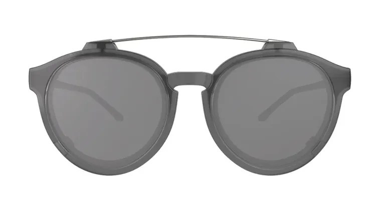 Clip on para HB Switch 0492 Matte Onyx/ Silver Polarized