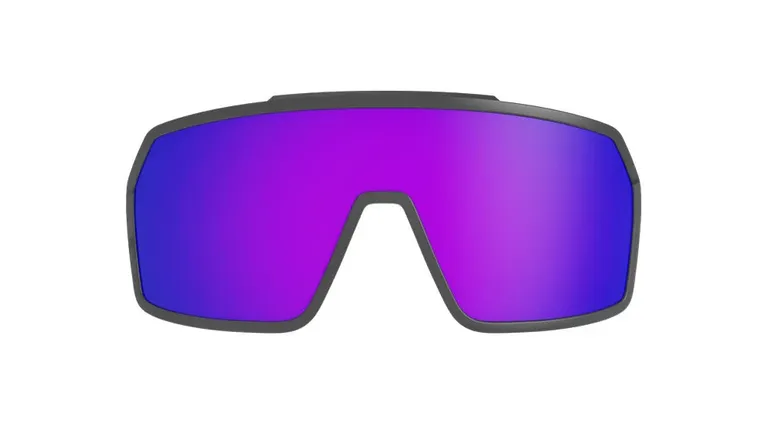 Clip On para Óculos de Grau HB Presto - Graphene / Blue Chrome