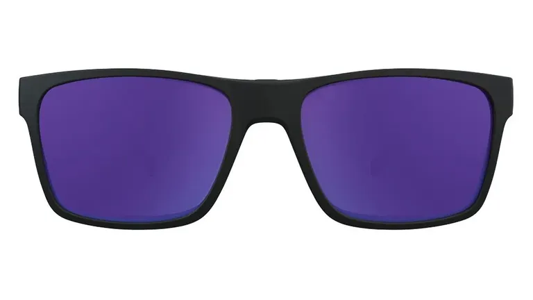 Clip On para Óculos de Grau HB Switch 0339 Matte Black/ Polarized Blue - Lente 5,3cm
