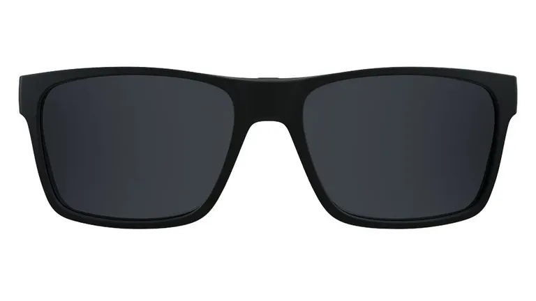 Clip On para Óculos de Grau HB Switch 0339 Matte Black/ Polarized Gray - Lente 5.3 cm