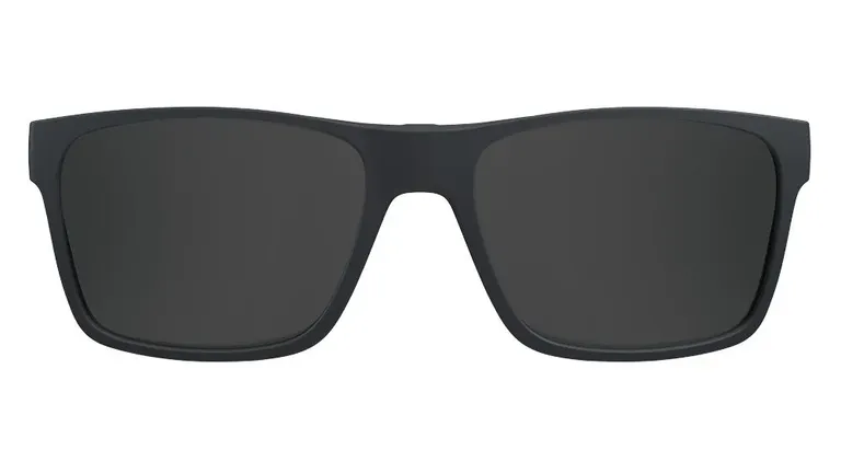 Clip On para Óculos de Grau HB Switch 0339 Matte Graphite/ Polarized Silver - Lente 5,3cm