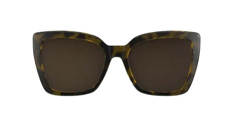 Clip On para Óculos de Grau HB Switch 0403 C Havan/ Polarized Brown