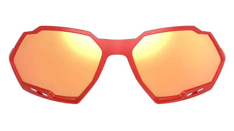 Clip On para Óculos de Sol HB Rush Fire/ Red Chrome