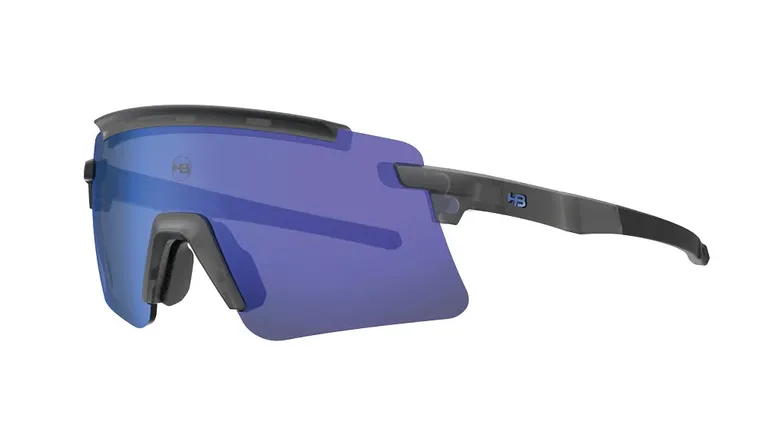 HB Apex Matte Onyx/ Blue Chrome - Sol - 136 mm
