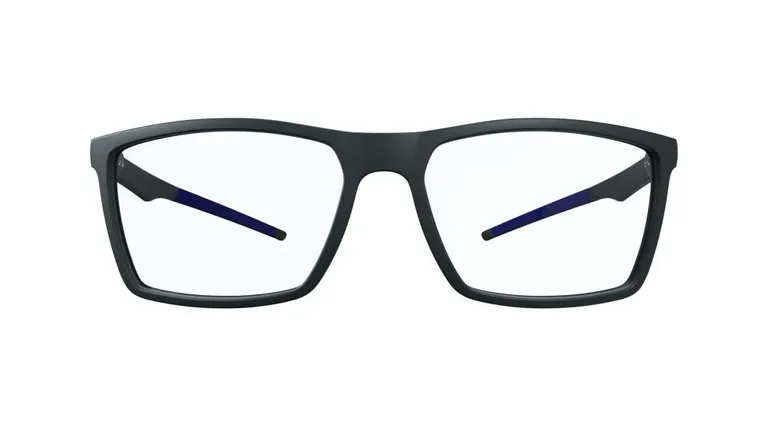 Óculos de Grau Hb Polytech M 93149 Matte Black D. Blue - Lente 5,7 cm