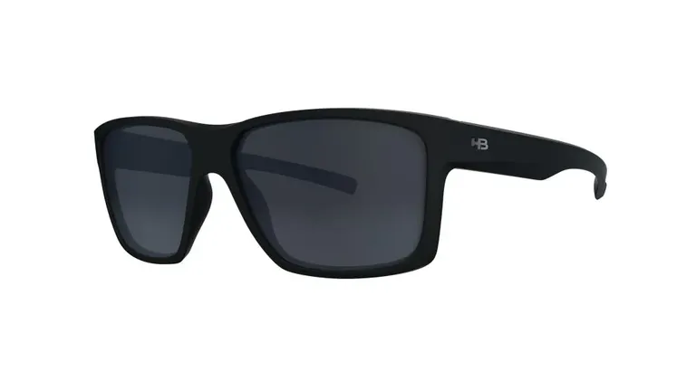 Óculos de Sol HB Freak Matte Black Gray Polarizado