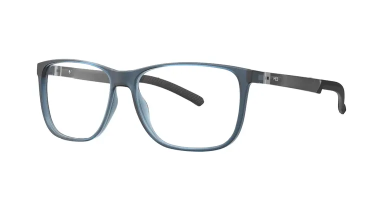 Óculos de Grau HB Polytech 0530 Matte Naval Blue/ Onyx