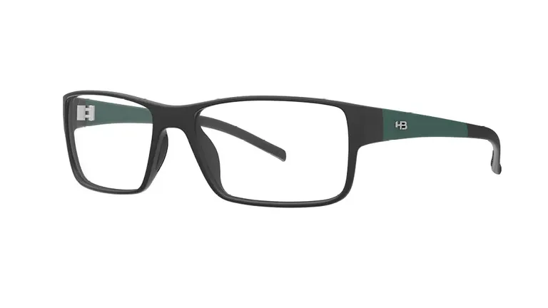 Óculos de Grau HB Polytech  0539 M Black/Military Green Demo