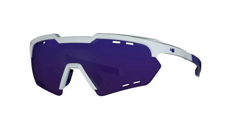 Óculos de Sol HB Shield Compac M Pearled White Multi Purple