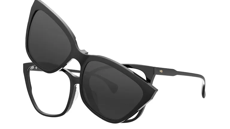 Óculos de Grau HB Switch 0549 Gloss Black Polarized Gray