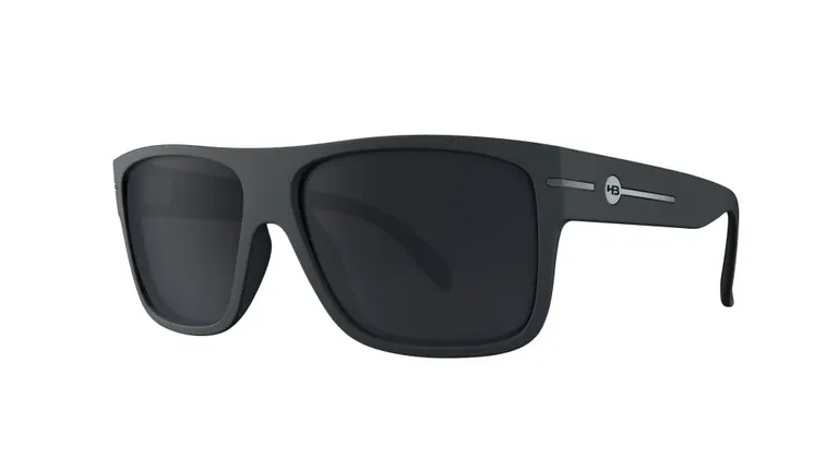 Óculos de Sol HB Would Matte Graphite Gray
