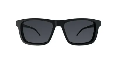 Óculos de Grau HB 0351 Switch Clip On New Carbon Fiber/ Gray Polarized lente 5.2