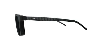 Óculos de Grau HB 0351 Switch Clip On New Carbon Fiber/ Gray Polarized lente 5.2