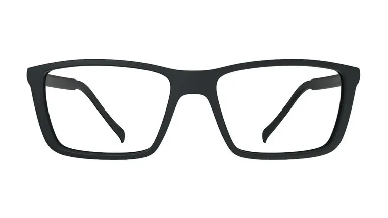 Óculos de Grau HB 0379 Switch Clip On Matte Black/ Polarized Gray