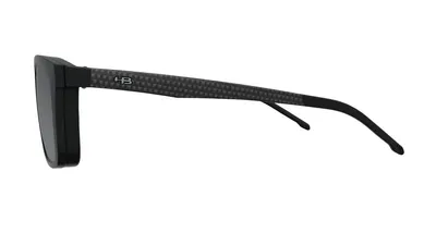 Óculos de Grau HB 0380 Switch Clip On Pint Carbon Fi/ Polarized Gray