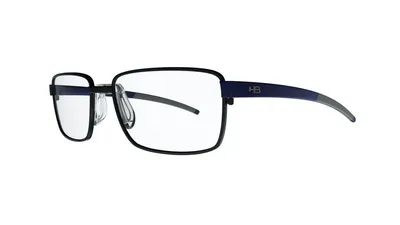 Óculos De Grau Hb Duotech 0285 M Black/M Navy