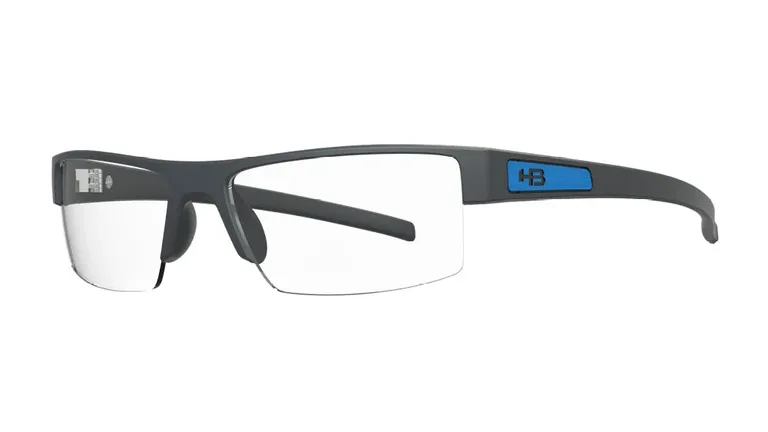 Óculos de Grau HB Polytech 0398 Matte Graphite