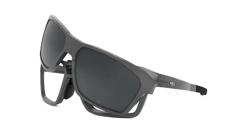 Óculos de Grau HB Presto Clip On Graphene/ Black Gray - Lente 5,5 cm