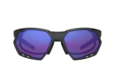 Óculos de Grau HB Rush Clip On Matte Graphite/ Blue Chorme