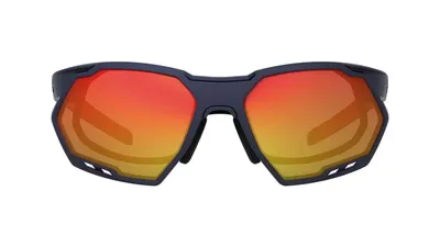 Óculos de Grau HB Rush Clip On Matte Navy/ Multi Red