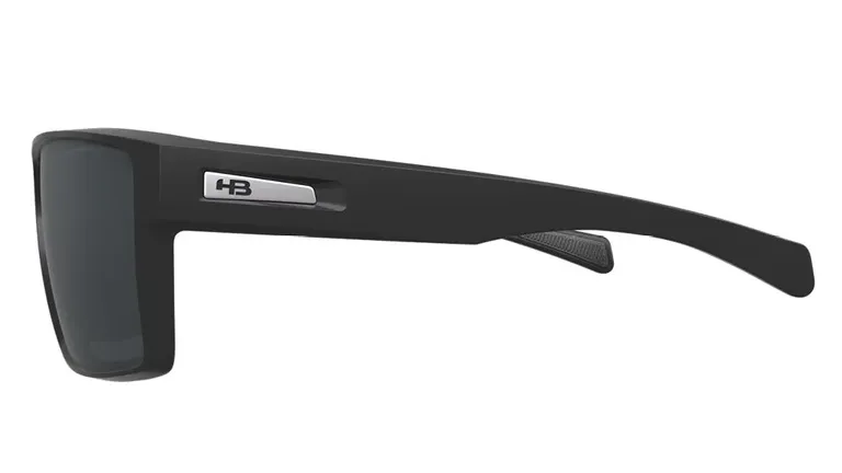 Óculos de Sol HB Byron Matte Black/ Gray - Lente 6.2 cm