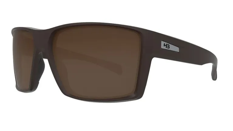 Óculos de Sol HB Byron Matte Café/ Brown - Lente 6.2 cm