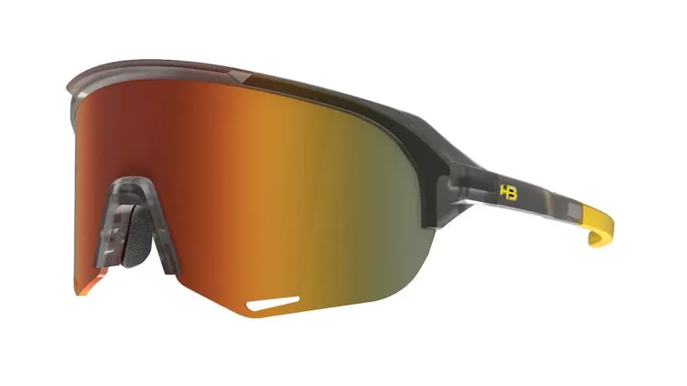 Óculos de Sol HB Edge R Matte Onyx/ Orange Chrome