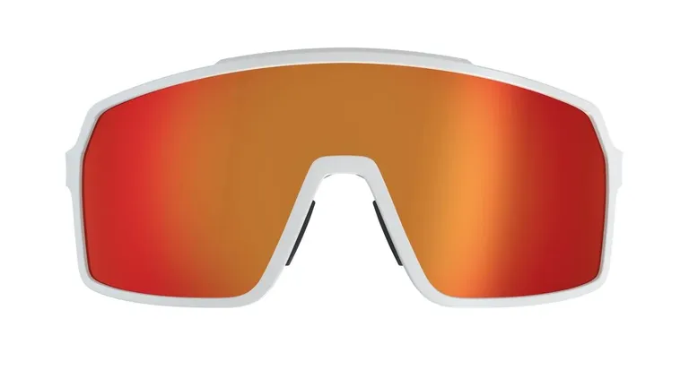 Óculos de Sol HB Grinder Pearled White/ Orange Chrome - Lente 13.1 cm