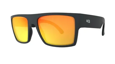 HB Loud - Matte Black/ Red Chrome - Sol - 56 mm