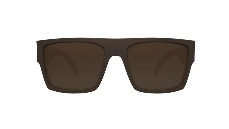 Óculos De Sol Hb Loud Matte Brown/ Brown