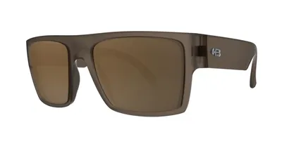 Óculos De Sol Hb Loud Matte Brown/ Brown