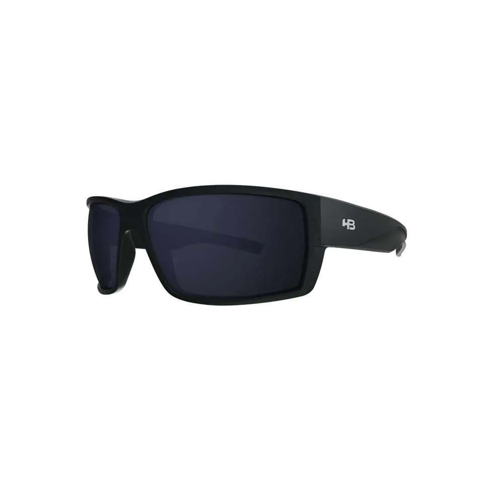 Óculos de sol HB Narrabeen Matte Black/ Gray Lente 6.5 cm