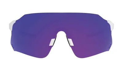 Óculos de Sol HB Quad X 2.0 - Pearled White/ Blue Chrome