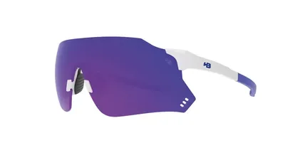 Óculos de Sol HB Quad X 2.0 - Pearled White/ Blue Chrome