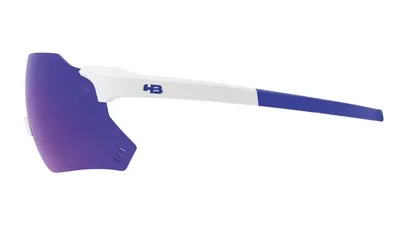 Óculos de Sol HB Quad X 2.0 - Pearled White/ Blue Chrome