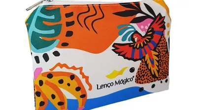 100 Necessaire Nylon Pequena – Personalizada