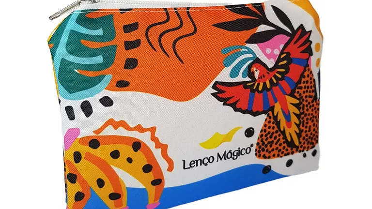 100 Necessaire Nylon Pequena – Personalizada