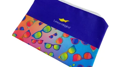 100 Necessaire Nylon Pequena – Personalizada