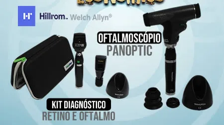 Kit Diagnóstico Retino e Oftalmo