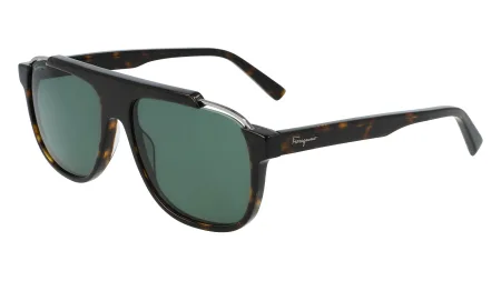 Visual consagrado, lentes verdes para looks sofisticados e atemporais