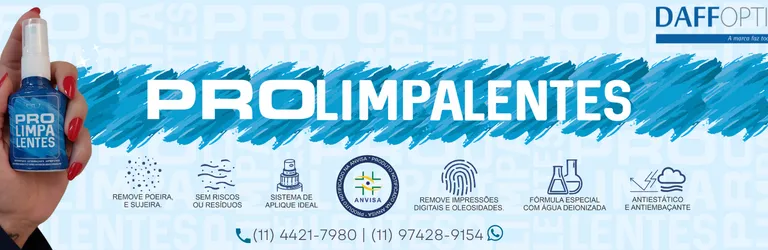 PRO Limpa Lentes, o Spray com S de SUCESSO!