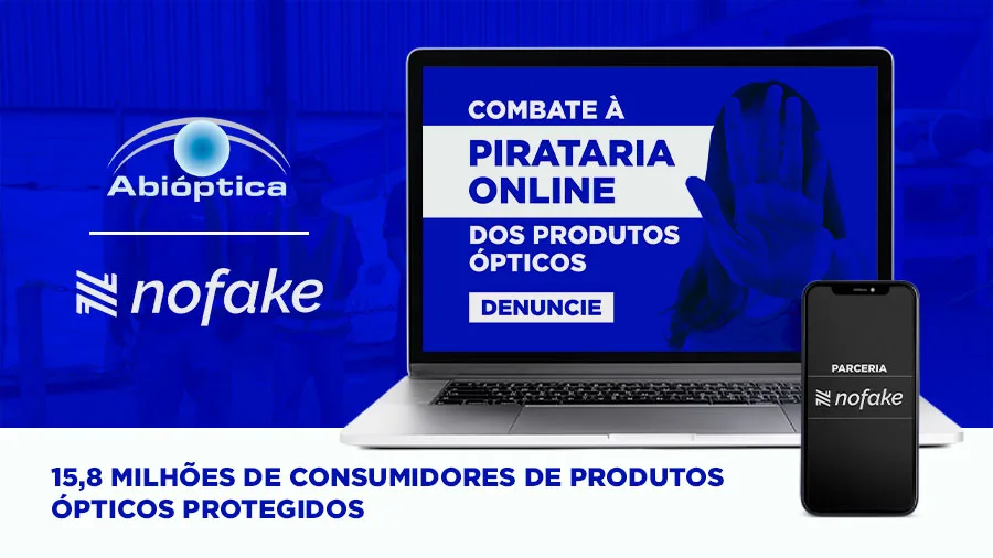 Combate à pirataria online dos produtos ópticos