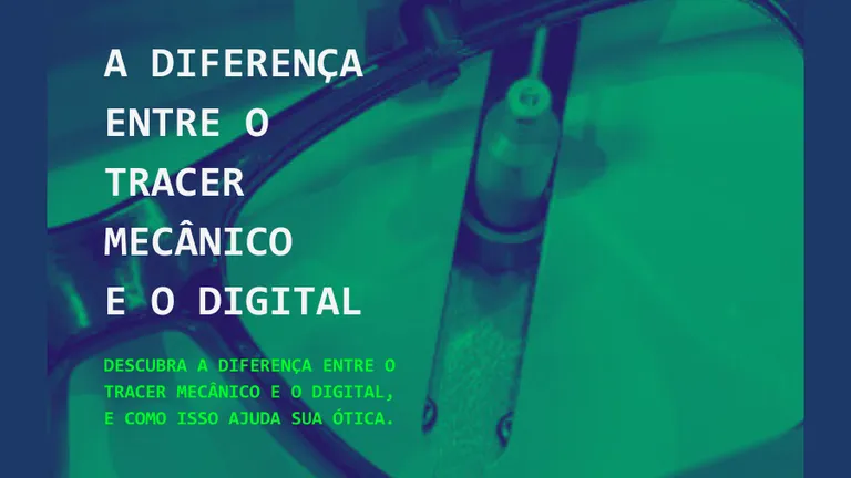 A diferença entre o tracer mecânico e o digital